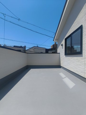 【バルコニー】 | 千種区竹越２丁目新築戸建て | キャンペーン対象物件です♪詳細は弊社ホームページもしくはスタッフまでお気軽にお問合せ下さいませ♪ お役に立てる自信があります♪