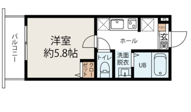 メゾンドシエルの間取り