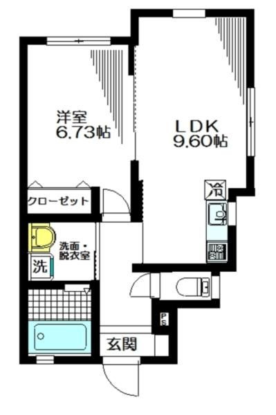 Ｂキャッスル東大宮の間取り