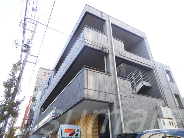 ヴィヴレ志茂の外観|タイル貼りの建物です！
