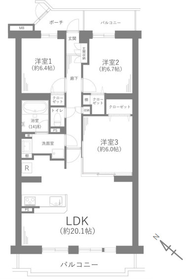 コスモ茅ヶ崎プレシオ