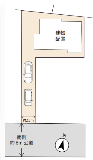 【区画図】 | 桶川市坂田　中古戸建