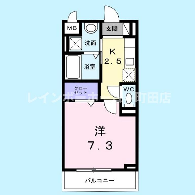 プリムヴェール５※初期費用分割あと払いサービス利用可能物件の間取り