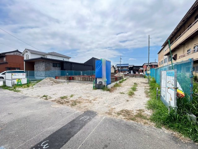 リーブルガーデン　一宮市奥町公園西　全4区画分譲の外観|「現地（2026年8月4日）撮影」　
■全体写真　
■ヤマダ不動産　株式会社リライフ　