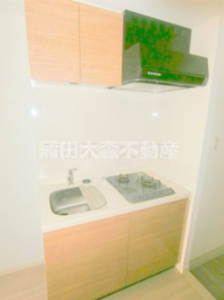 K-residence蒲田のキッチン|2口ガスシステムキッチン　