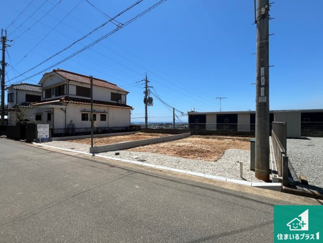 明石市魚住町金ケ崎　第2期　新築一戸建ての外観|周辺は落ち着いた街並みの住宅地！子育てがしやすい住環境です！まだ未完成ですが、現地でしかわからない事もございます。是非一度ご覧ください。