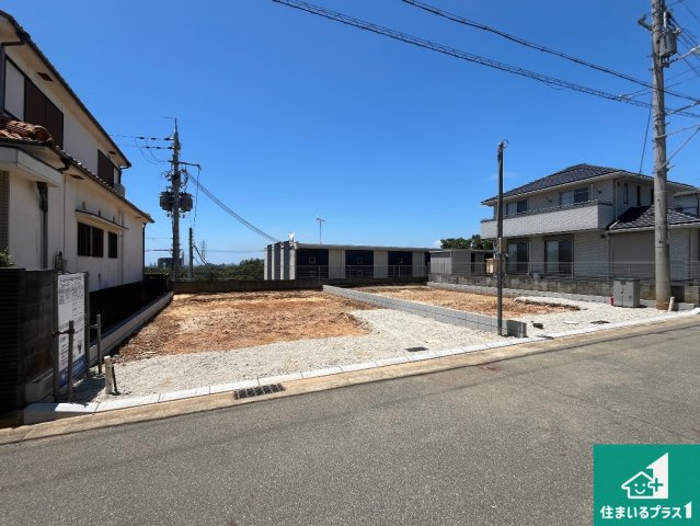 明石市魚住町金ケ崎　第2期　新築一戸建ての外観|周辺は落ち着いた街並みの住宅地！子育てがしやすい住環境です！まだ未完成ですが、現地でしかわからない事もございます。是非一度ご覧ください。