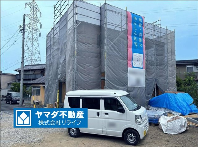 クワイエ　大垣市荒尾町第３　全１区画分譲の外観|「現地（2026年7月13日）撮影」　
■外観写真　
■ヤマダ不動産　株式会社リライフ　
