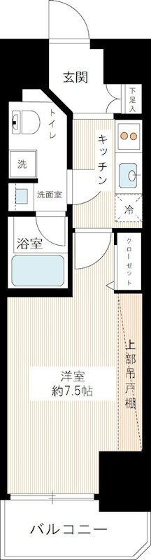 ブライズ亀戸の間取り