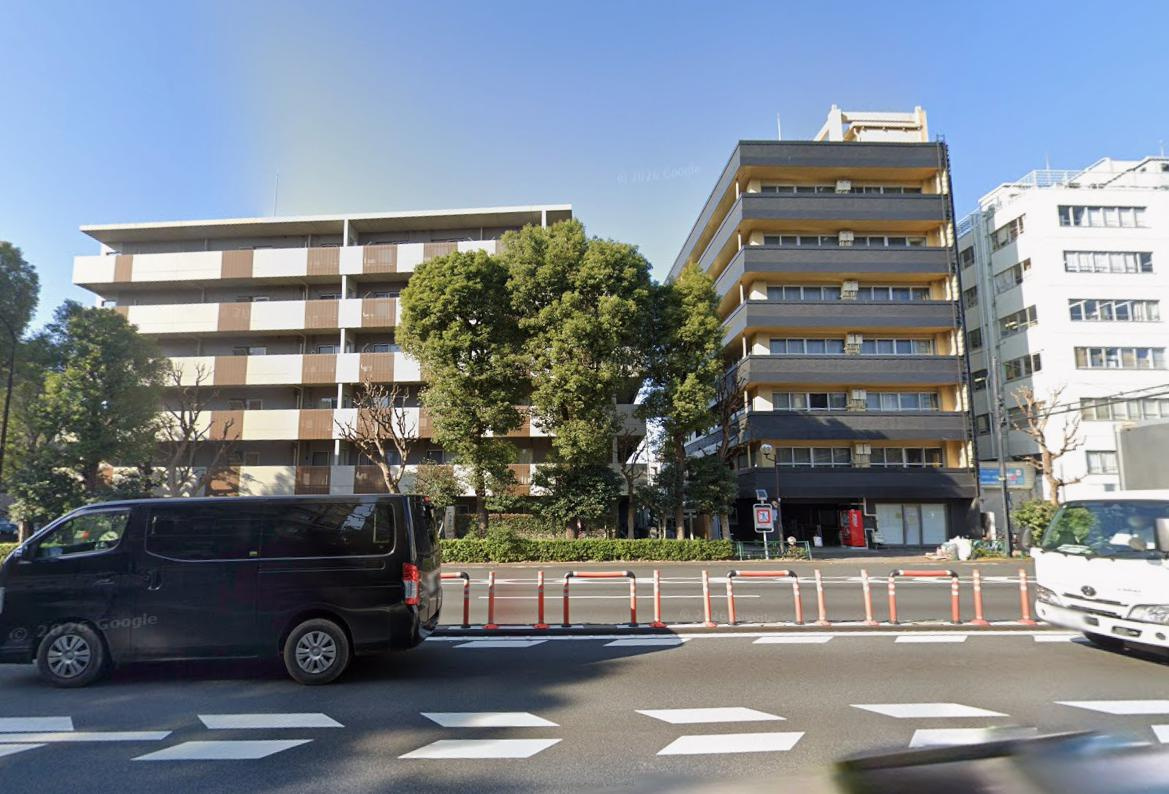 杉並区高円寺北１丁目の事務所の周辺