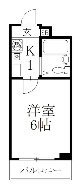 ヴァンベール草加の間取り