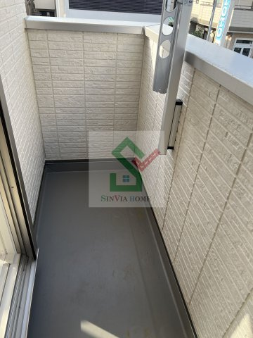 ディースタイル久米川のバルコニー