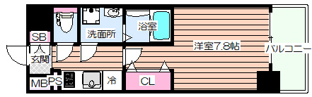 【間取り】 | プレサンス新大阪ザデイズ