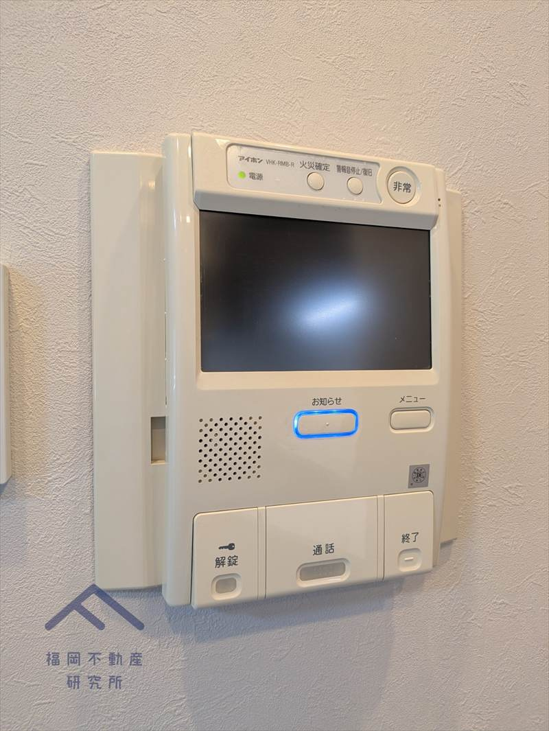 エバーライフ久留米中央Ⅱの防犯設備