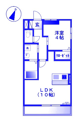 ブローブランの間取り