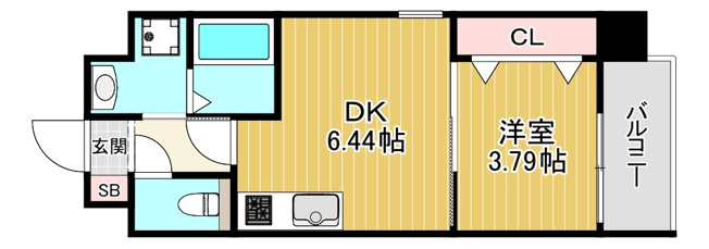 【間取り】 | グランステディ城東中央