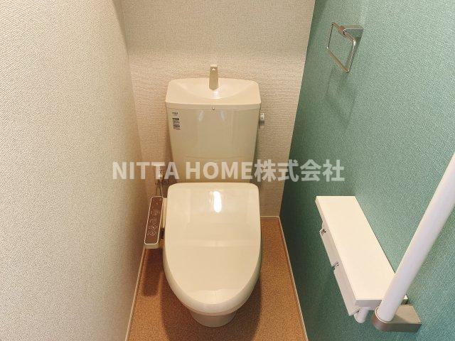 ボナールⅡのトイレ|ウォシュレット付きで快適です◎