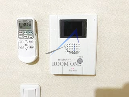 カーサブランのセキュリティ|モニター付きインターホンです。