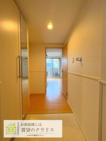 イルソーレ桂Ⅰ番館の玄関