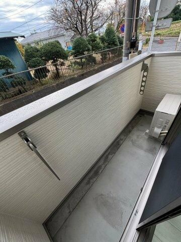ラメール鴨居のバルコニー
