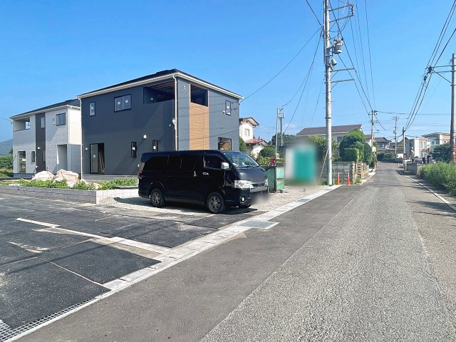 新築戸建・新築建売　福島市北沢又第11　北沢又小・信陵中の前面道路含む現地写真