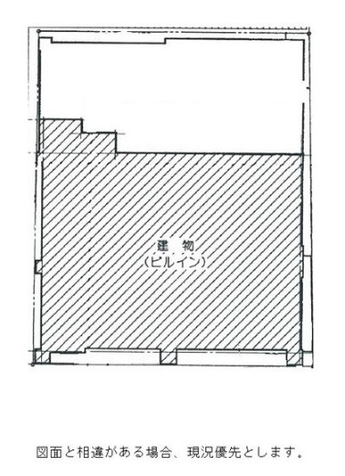 クラウチビル【　1階路面店　】の間取り