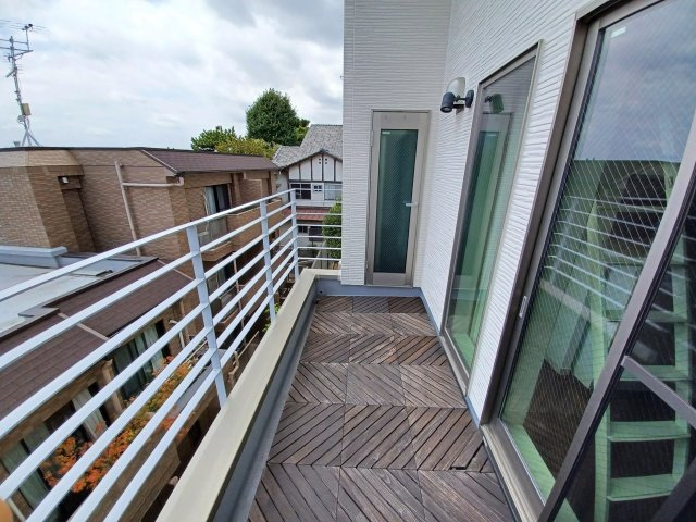 山王４７１５戸建のバルコニー