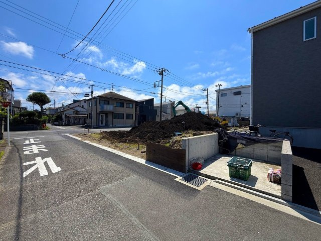 【前面道路含む現地写真】 | □■平塚市中里 新築戸建 全4棟【B号棟】■□