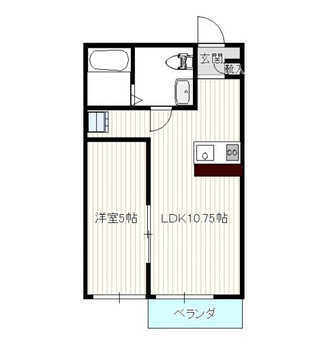 コンフォートシティ増尾の間取り