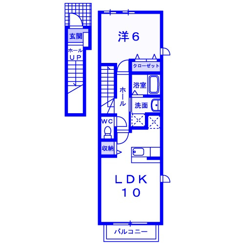 メゾン・アローンの間取り