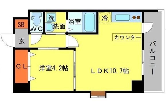 【間取り】 | 第7アローズ江坂公園