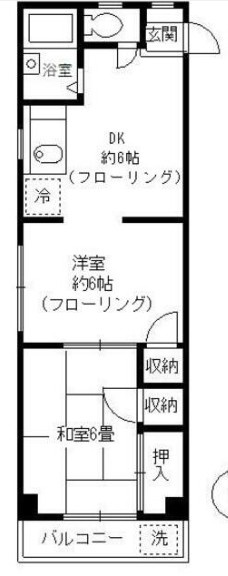 プリムヴェール阿佐谷の間取り