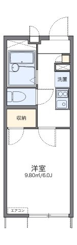 【間取り】 | レオパレスカーツ