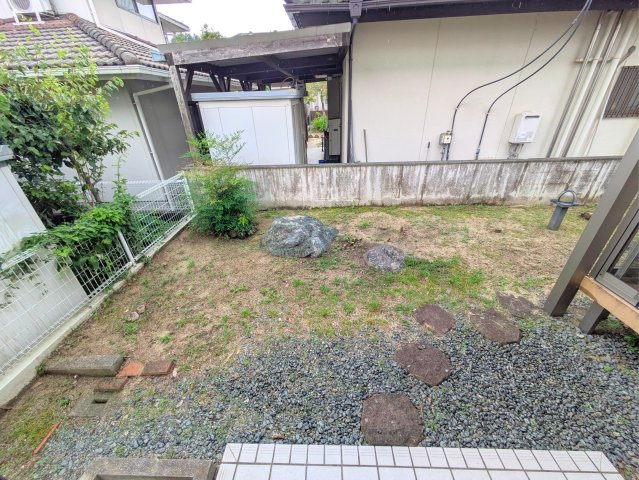 白水台1丁目戸建の庭