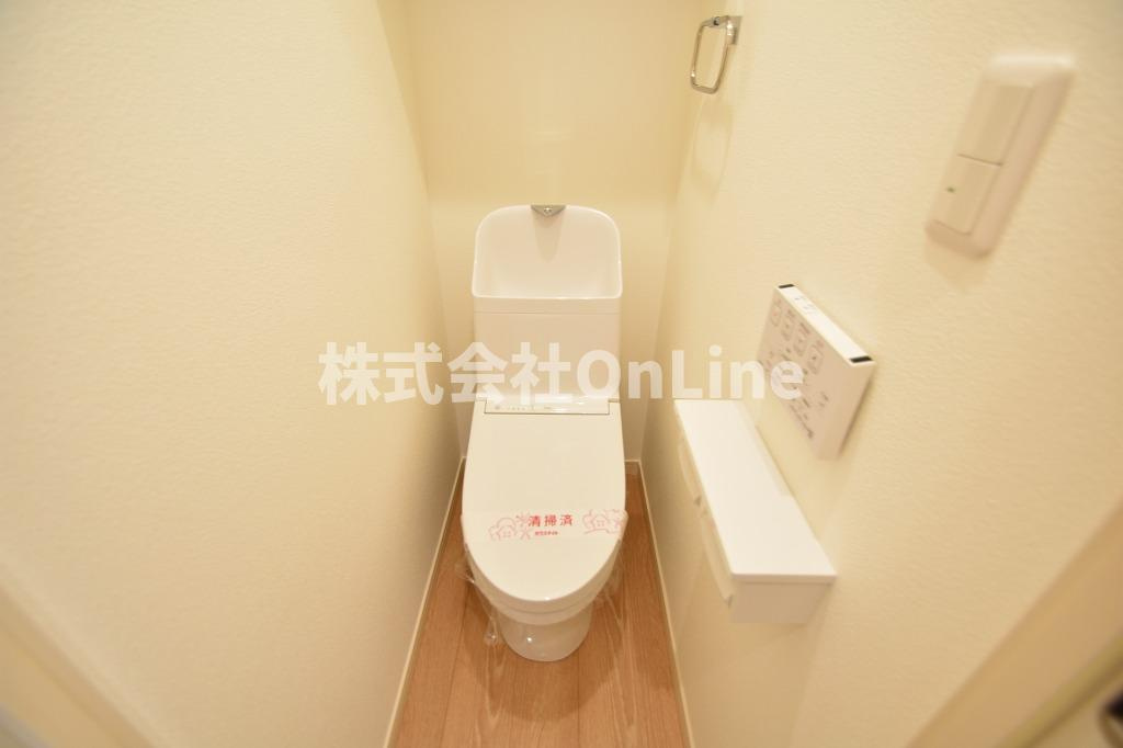 MELDIA瓢箪山Ⅱのトイレ