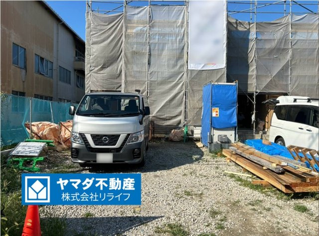 リーブルガーデン　一宮市奥町公園西　全4区画分譲の外観|「現地（2026年8月31日）撮影」　
■外観写真　
■ヤマダ不動産　株式会社リライフ　