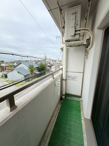 ティーズシャンブルのバルコニー