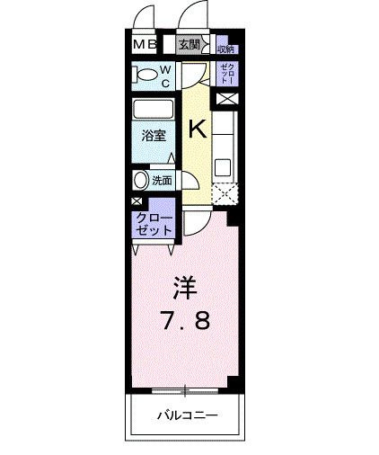 グッド　ワンの間取り
