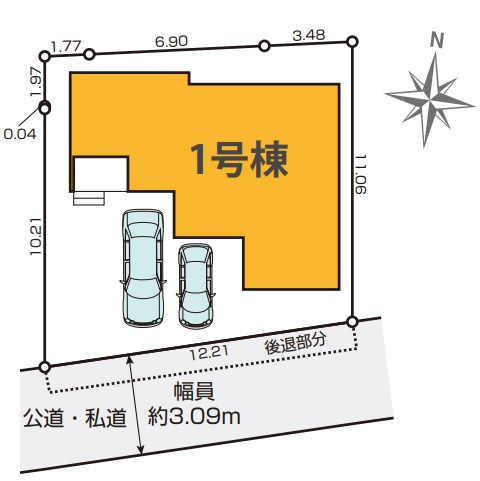 東村山市秋津町21期　全1棟　1号棟
