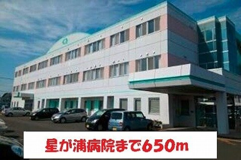 Ｂｏｎ　ｇｒａｃｅ　Ⅱの周辺|星が浦病院まで650m