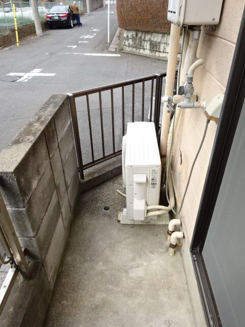 三宝ハイツのバルコニー