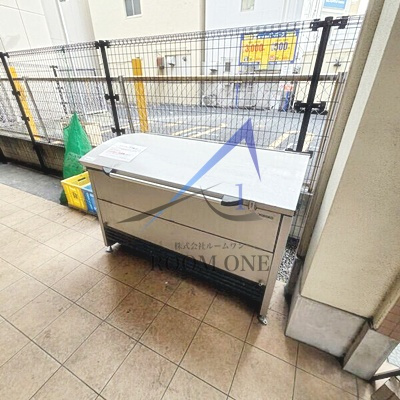 インパレス１のその他共用部分|敷地内ゴミ置き場です。