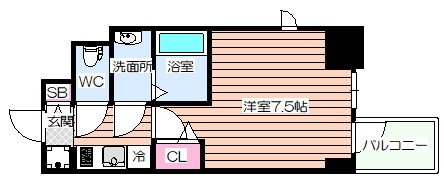 【間取り】 | WORVE大阪本町