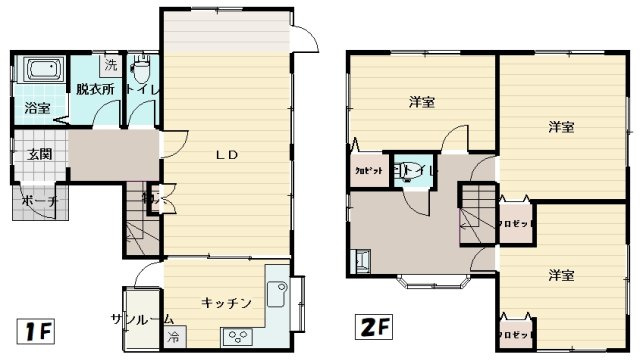 大網白里市細草　中古戸建の間取り|図面と現況に相違がある場合、現況を優先致します。