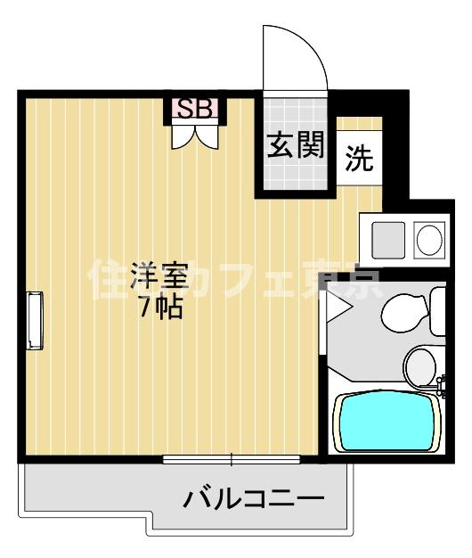 パース国立の間取り