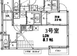 【間取り】 | 箱崎
