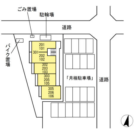 グレース スクエアの区画図