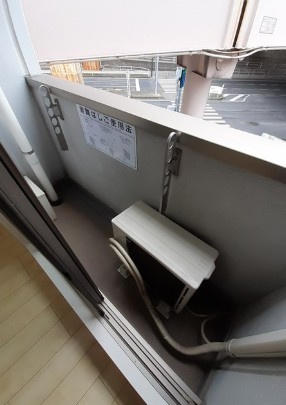 サンパレスＭのバルコニー