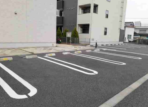 ハーコットの駐車場