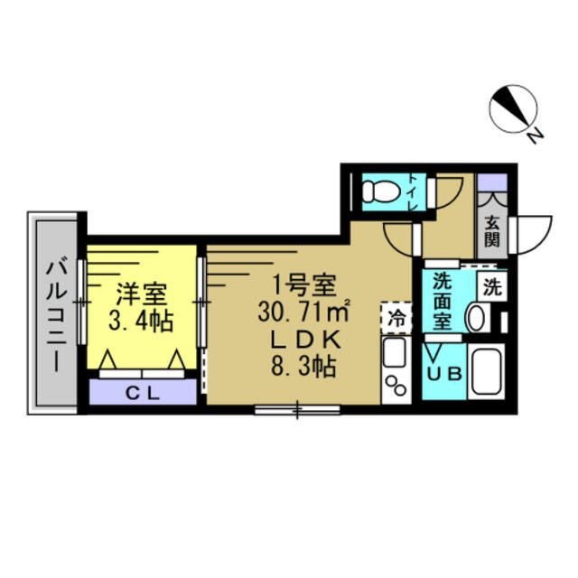 Ｌｅａｆ　Ｈｉｌｌｓ　Ｋａｍｉｆｕｋｕｏｋａの間取り